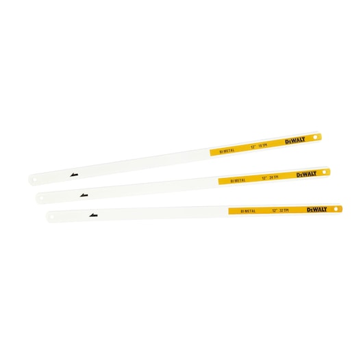 DeWalt 300mm Hacksaw Blades
3Pk mixed