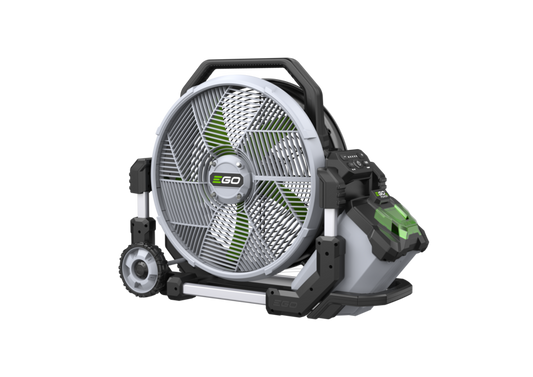 Ego 45cm Misting Fan
5 Speed 700 L/s to 2350 L/s.
No Battery or Charger