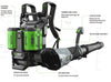 Ego ProX Backpack Blower
1360m3/h, Dual Battery Port.
No Battery or Charger