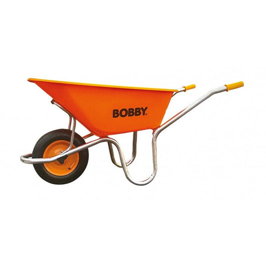 Bobby Wheelbarrow Orange Plastic Tray 100L