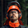 Husqvarna Hearing protection X-COM R Helmet mount