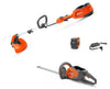 Husqvarna 115iHD45 Hedgecutter & 115iL Grass Trimmer Kit (battery+charger included)