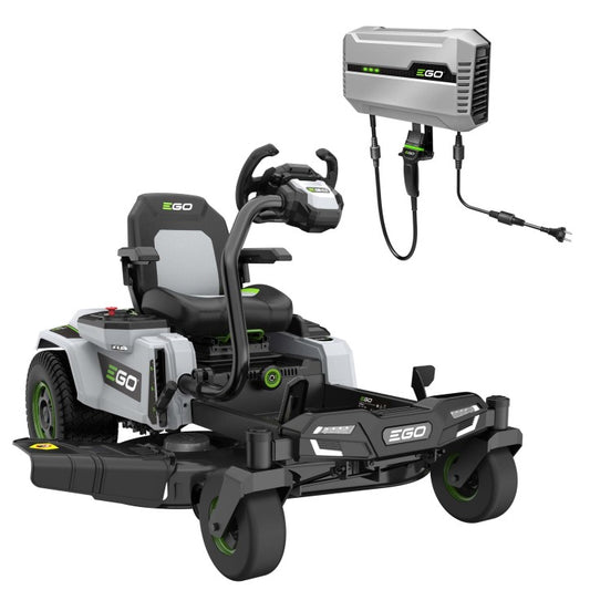 Ego ZT4201E-S - 107cm Z6 Zero
Turn Mower with E-Steer
technology