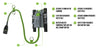 Ego Battery Holster / Harness
+ Cable with strop for CSX3000