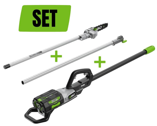 Ego ProX Telescopic Pole and
Pruning Saw. No Battery or
Charger