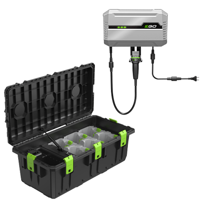 Ego ProX Multi-Port Charging
Case + 1600W Charger Kit