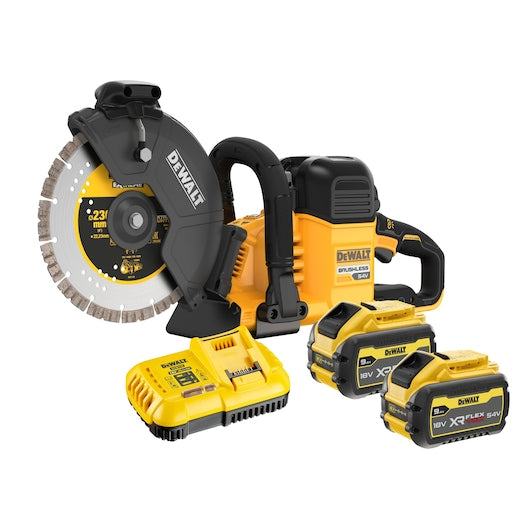 DeWalt 54V XR Flexvolt Cut Off
Saw - 2 x 9.0Ah