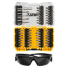 DeWalt 47pc Screw Driving Set
+ Safety Glasses