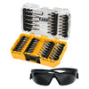 DeWalt 47pc Screw Driving Set
+ Safety Glasses