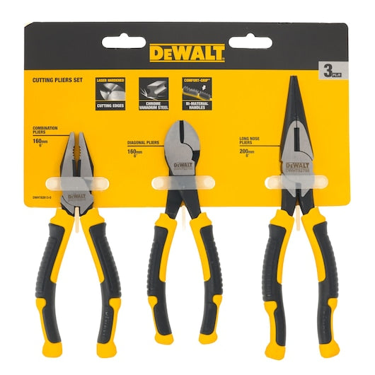 DeWalt 3pc Plier Set