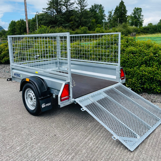 M-Tec 6x4ft Single Axle
Trailer