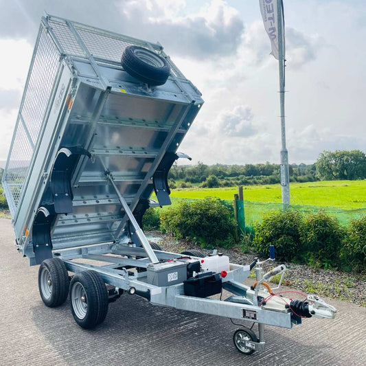 M-Tec 8x5ft Tipping Trailer