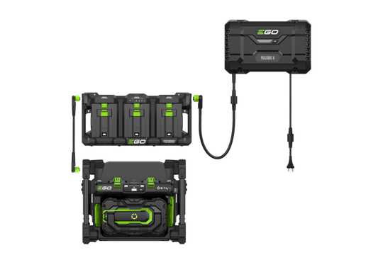 Ego PGX1602E-H - ProX Charging
Hub Kit 3 Port Charger /
 Power Bank /40Ah Battery