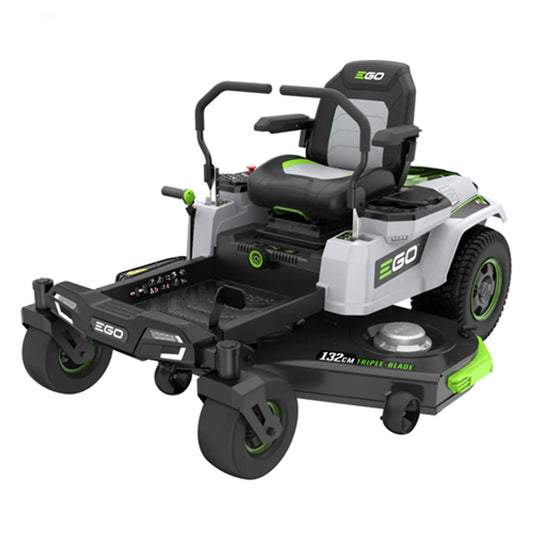 Ego ZT5201E-L - 132cm Z6 Zero
Turn 3 Blade Fabricated Deck,
Side Discharge
