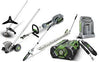 Ego Multi Tool Kit. 5.0Ah
Battery + Fast Charger, Long
H/T, Pruning, Edger, Grass Tri