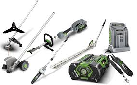 Ego Multi Tool Kit. 5.0Ah
Battery + Fast Charger, Long
H/T, Pruning, Edger, Grass Tri